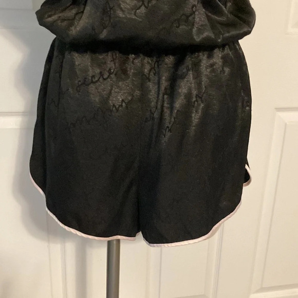 NWOT Victoria’s Secret Black Signature Sleep Romper S - Picture 6 of 16